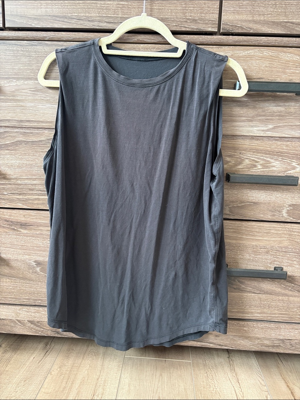 lululemon athletica Black Sleeveless Tank